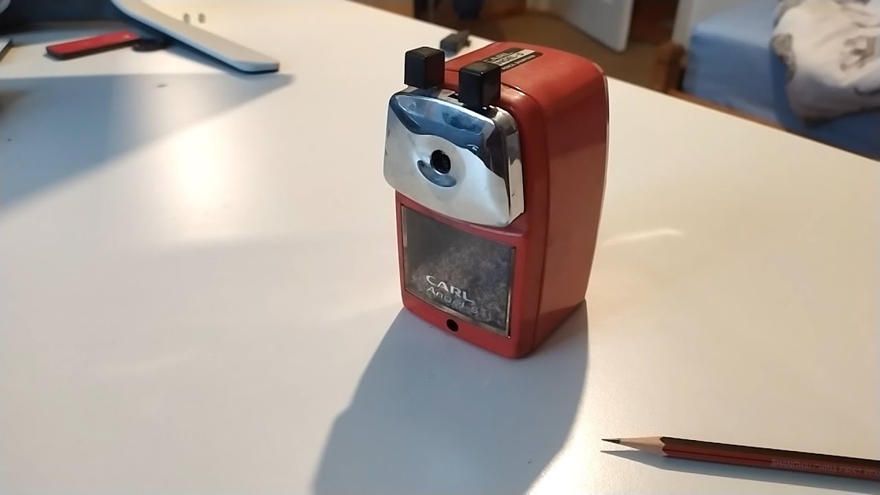 By Far the Best Sharpener I Have Ever Used! | CARL Angel Pencil Sharpener Review