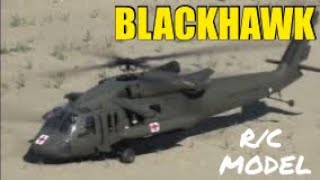 R/C BlackHawk test flight
