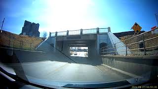 Driving through beautiful downtown Wolf Point, Montana April 17, 2021