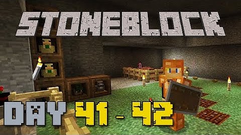 STONEBLOCK || Day 41-42 || "Chicken Diversity" || Java Minecraft Full-Play