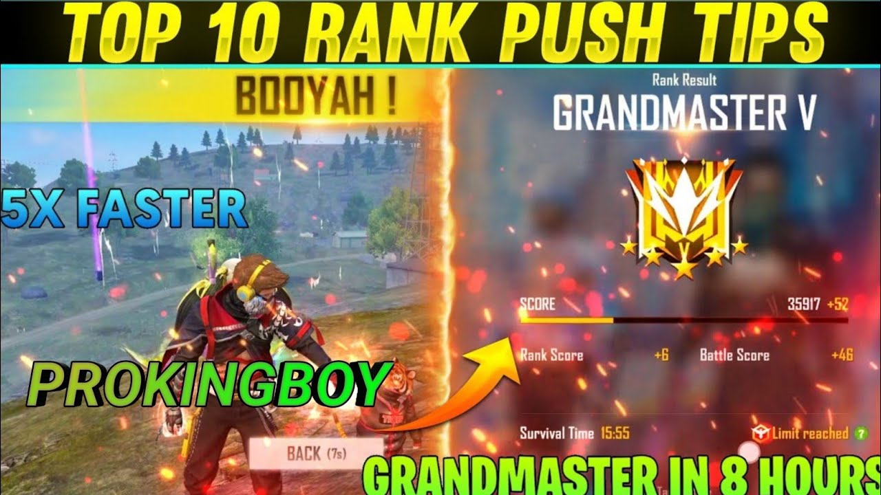 free fire BR MAP 1VS 6 LAST ZONE Grandmaster Loby #prokingboy # ...