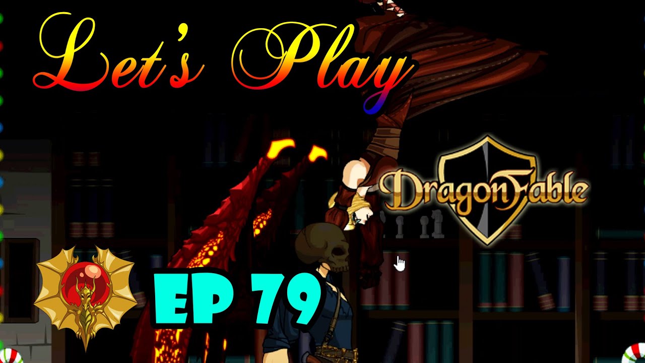 Let's Play DragonFable Ep 79 - Backflipping librarian - YouTube