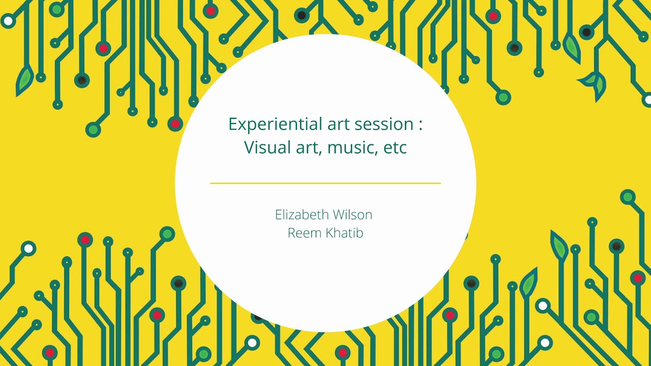 Build Peace Experiential Art Session: Elizabeth Wilson & Reem Khatib