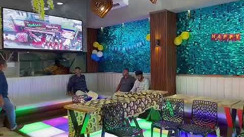 Restaurant floor animation from Signage Animator pro