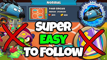Vortex Normal Tutorial || No Monkey Knowledge, No Paragons || Four Circles (BTD6)