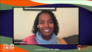 Adoria Maxberry reads "Lullaby for the Grieving," - NEA Big Read Virtual Event
