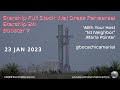 Starship Boca Chica Starbase SpaceX 2023 01 23 Full Stack WDR