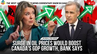 Surge in oil prices would boost Canada’s GDP growth, bank says