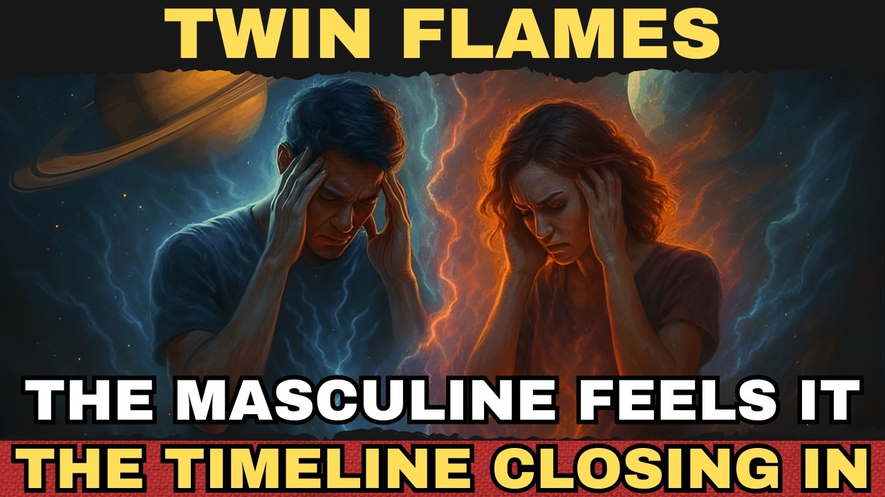 ⚠️ TWIN FLAMES — THE DIVINE MASCULINE FEELS THE TIMELINE CLOSING IN ⚠️