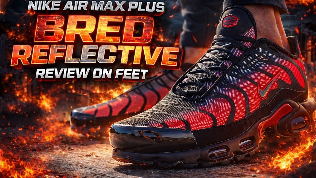 Nike Air Plus BRED Reflective Review On Feet | Still Worth It?