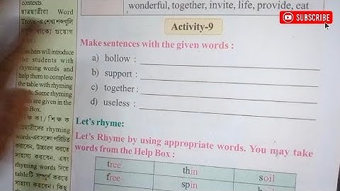 class 3 wings part 3 chapter 1 reading or activity slove page no -131