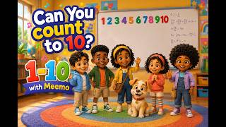 Can You Count To 10? Counting Song For Kids Learn Numbers 110 With Meemo