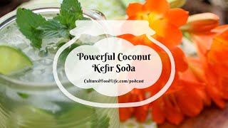 Podcast Episode 259: Powerful Coconut Kefir Soda