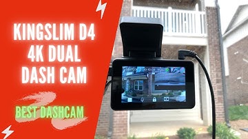 Kingslim D4 Review | Kingslim D4 4K Dual Dash Cam Manual, Setup, Installation | Kingslim D4 Dash Cam