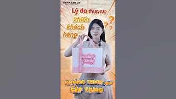 Lý do thực sự khiến khách hàng không thích quà sếp tặng là gì? #Shorts #Thinkbag #Tuivaiday