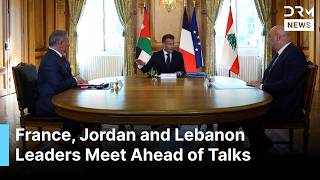 Macron, King Abdullah of Jordan & Lebanese President Aoun Hold Paris Talks on Lebanon | AC1G
