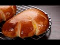 【昔ながらのクリームパン作り方】手作りカスタードが溢れ出る!グローブ形