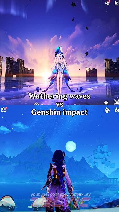 Wuthering Waves vs Genshin Impact - Graphics Comparison #wutheringwaves #wuwabattle