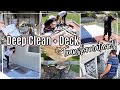 2020 DEEP CLEAN & DECORATE WITH ME :: HUGE DECK TRANSFORMATION + DECLUTTER & CLEANING MOTIVATION