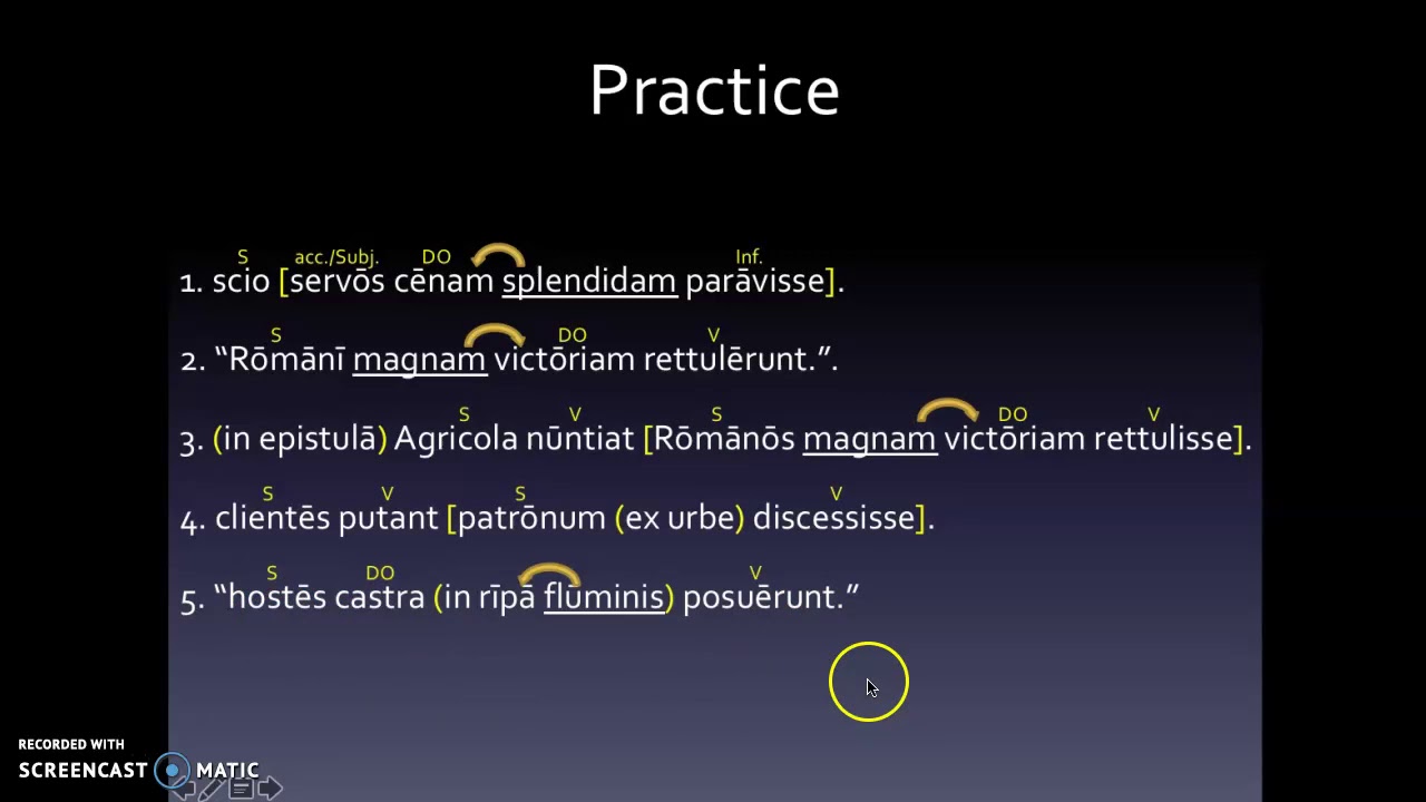 S37 Perfect Active and Passive Infinitives