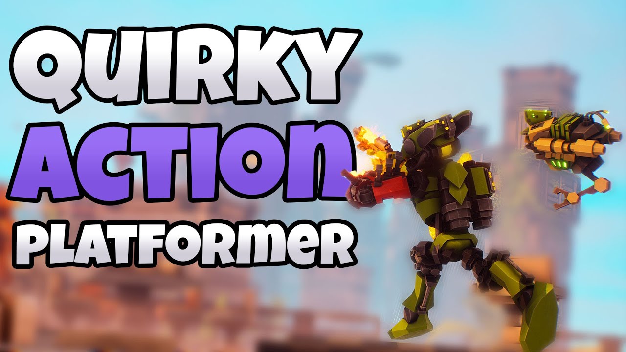 Quirky Action Platformer - Akimbot