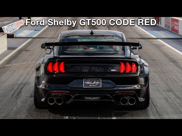 Shelby American Turns Shelby GT500 CODE RED Experimental Car into