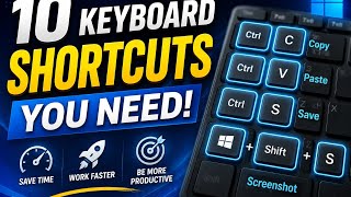 Boost your productivity with these 10 essential keyboard shortcuts every computer user should know!