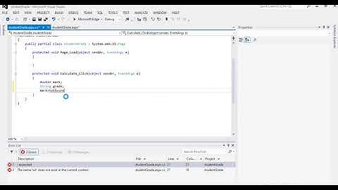 Student Grade Calculation using C#.net WebForm Application