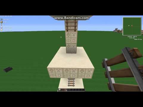 Minecraft 1.2.5 How to make a elevator No redstone!
