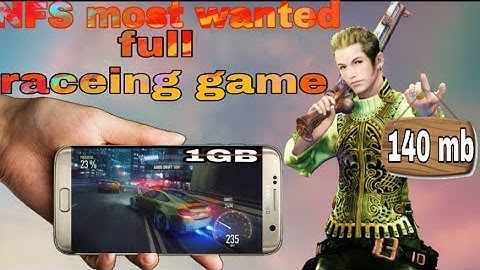 NFS most wanted full raceing game download sirf 140 mb highly compress