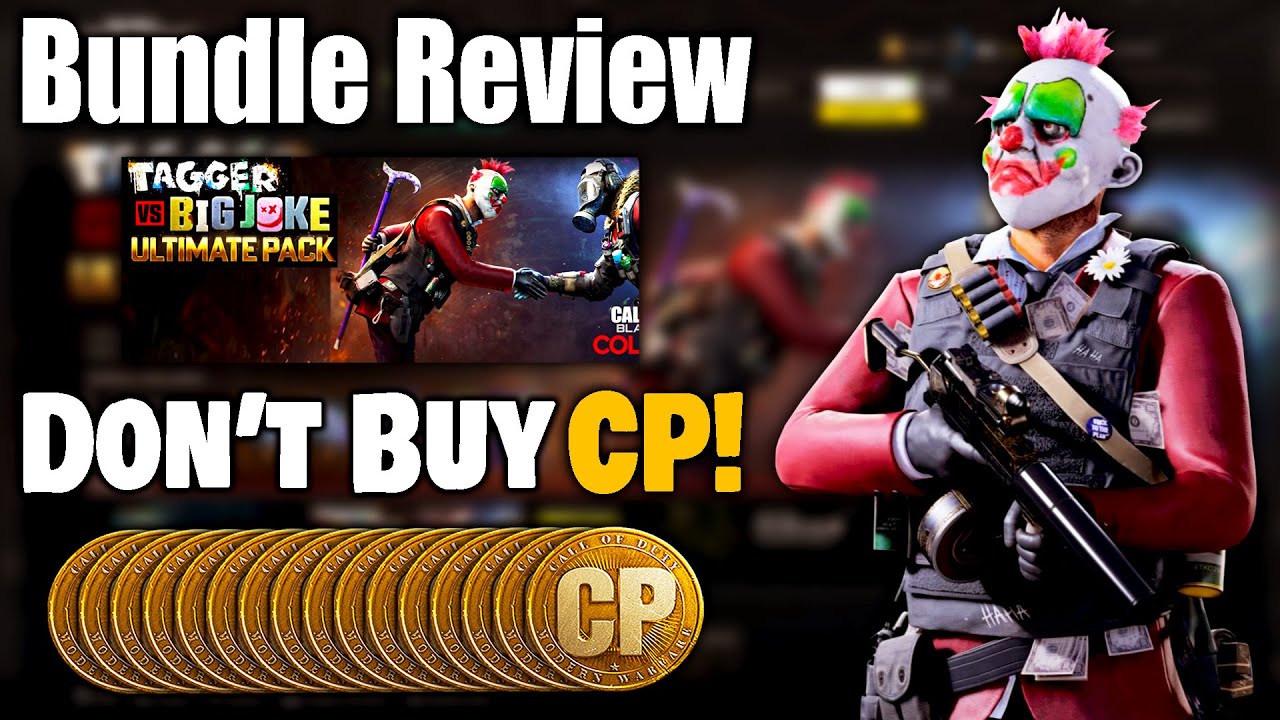 DON'T BUY COD POINTS ! Tagger VS Big joke Bundle Review