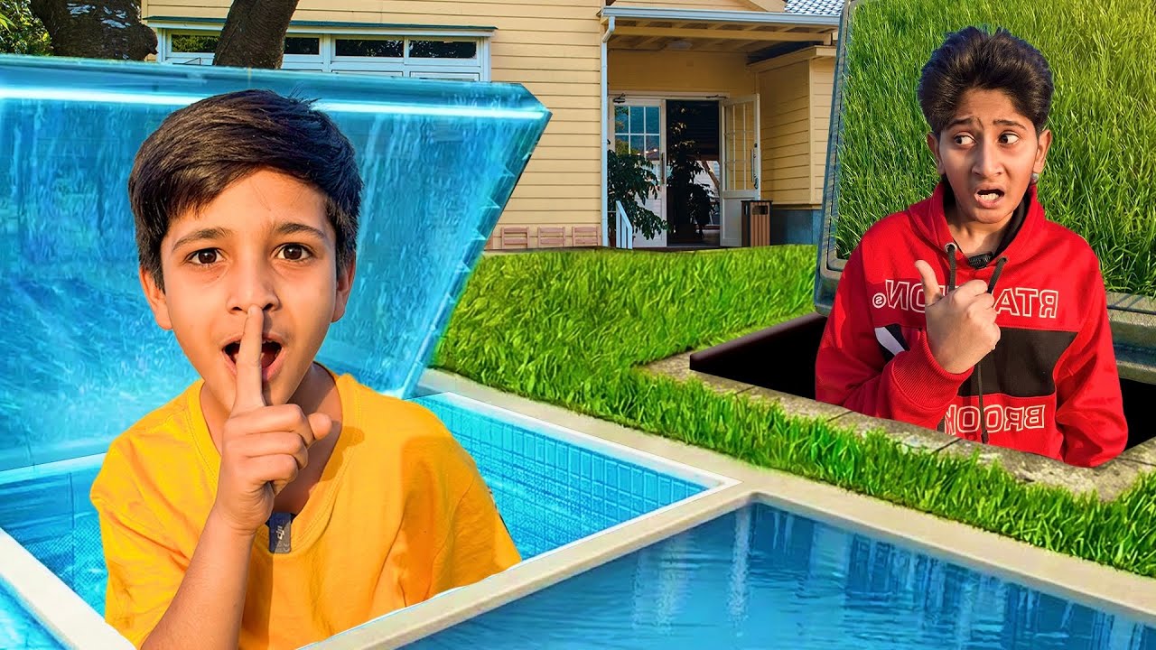 BUILD 4 SECRET ROOM IN MY HOUSE!