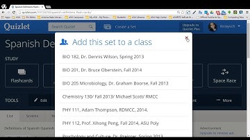 How to Create a Class in Quizlet