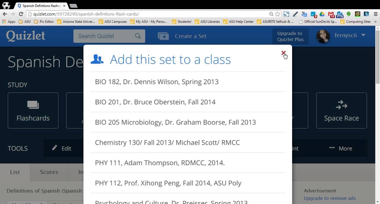 How to Create a Class in Quizlet YouTube
