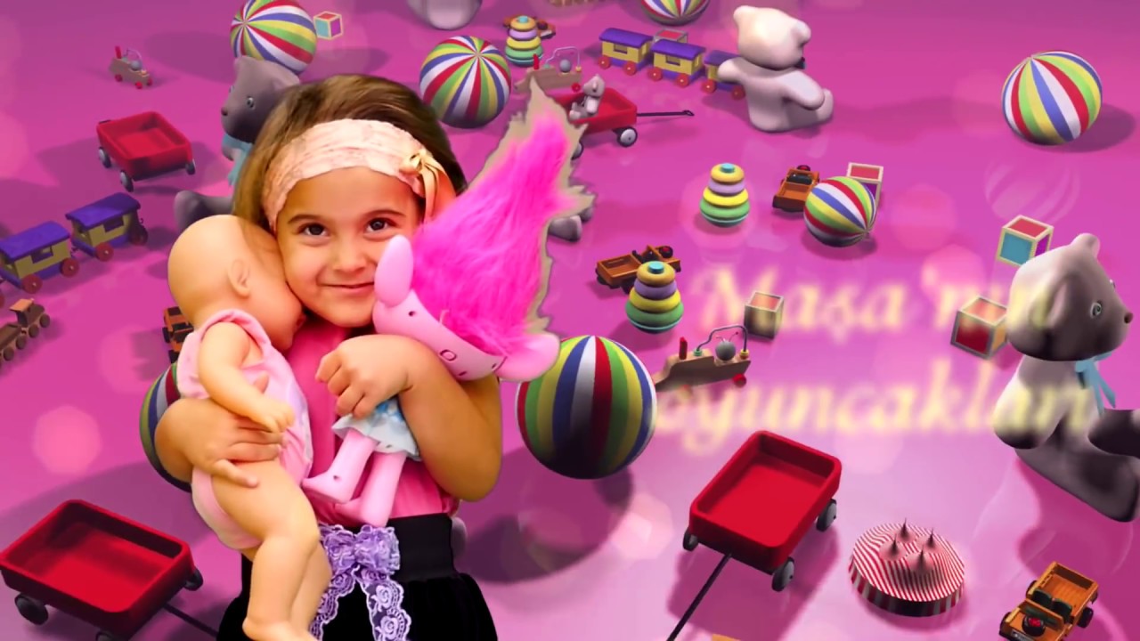 Oyuncak bebek ile plaj oyunu Maşa�nın oyuncakları YouTube