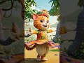 garba with friends #cat #cartoon #garba #dance #animation #cute #animals #jungle #kidsstory #audio