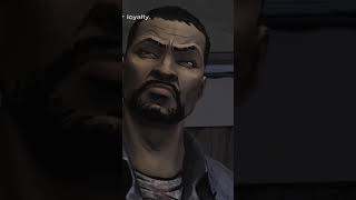 The Walking Dead Lee Stands Up To Larry