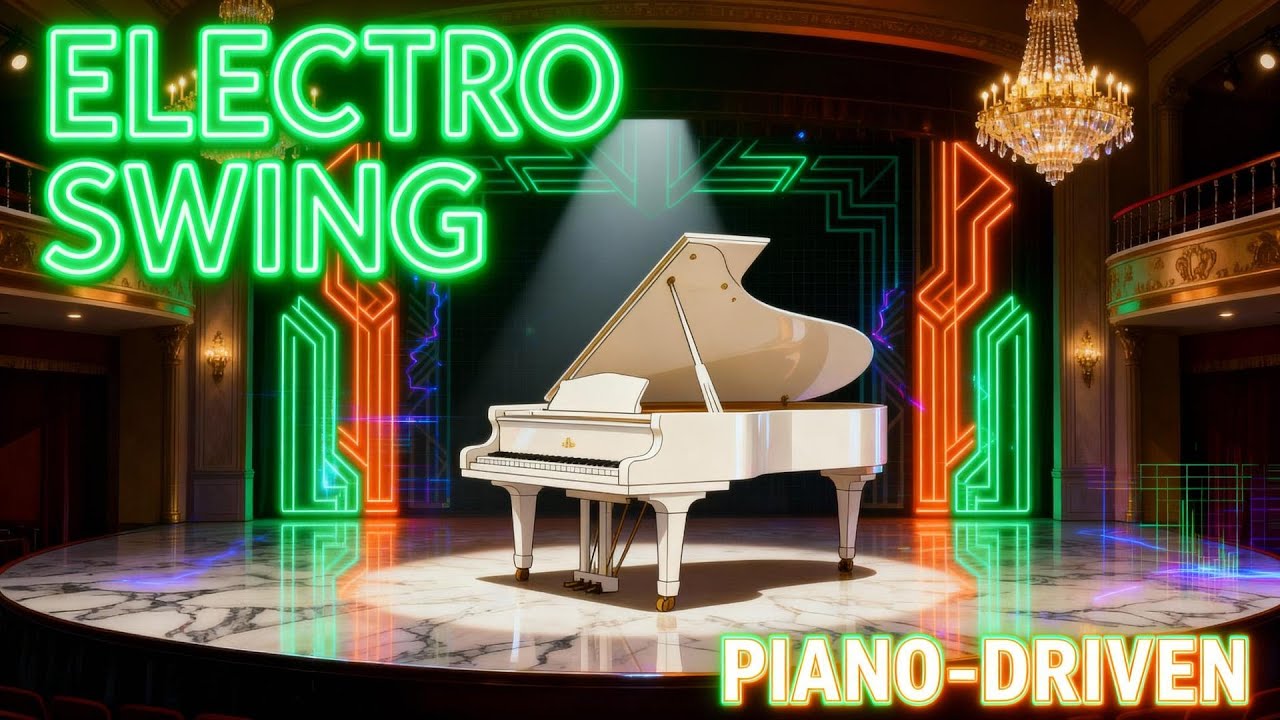 【Электро Свинг / Свинг Хаус】Фортепианная Electronica | Винтажный фанк-джаз для вечеринок и веселья