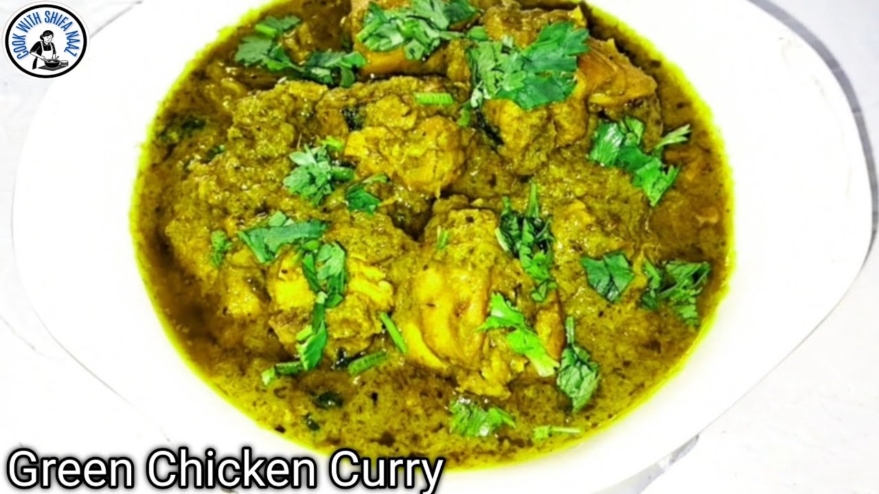 Aasan Aur Jhatpat Wala Green Chicken|Green Chicken Curry |Chicken Hariyali |By Cook with Shifa Naaz 