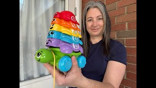 LeapFrog Nest and Count Turtle Tower | Real Life Toy Review