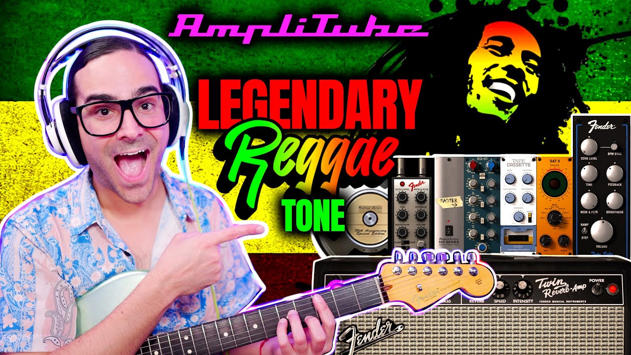 GET BOB MARLEY'S GUITAR TONE | AMPLITUBE 5 by IK Multimedia
