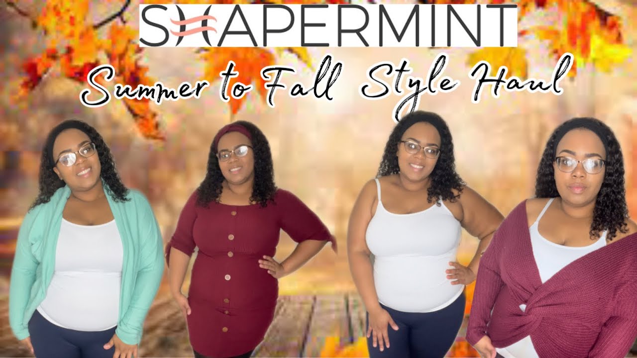 Shapermint Summer to Fall Style Haul & Review Shapermint YouTube