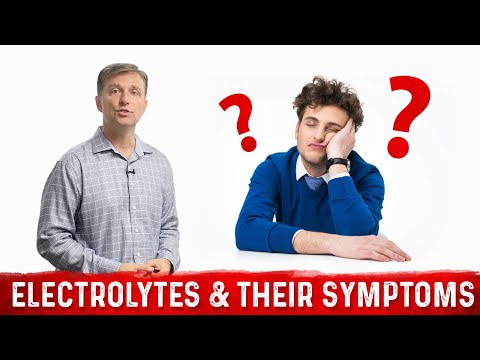 The 4 Electrolytes and their Symptoms When Losing Weight
