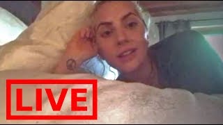 Lady Gaga Meditates on Instagram LIVE (2017)