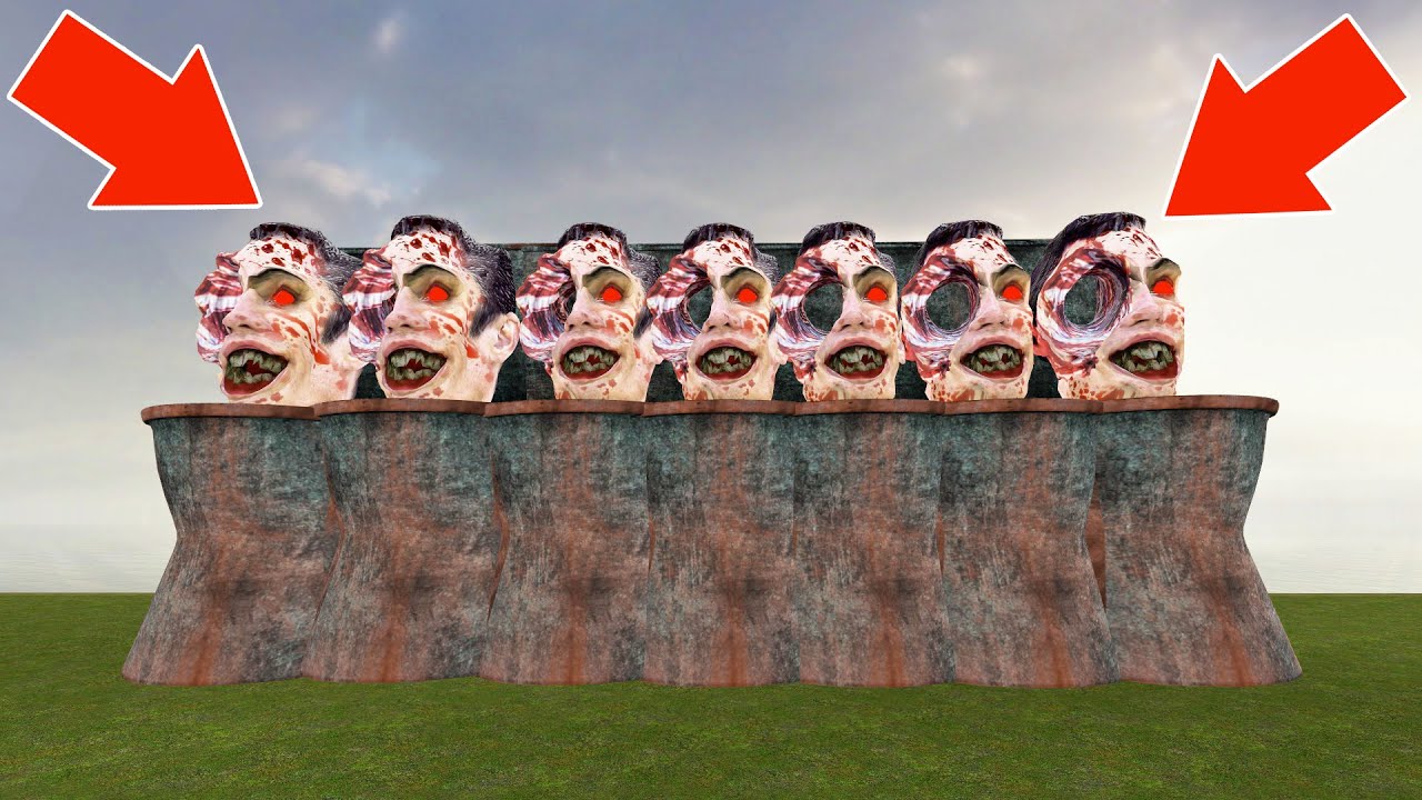 Spartan Kicking All New Skibidi Toilets Memes in the Giant Water Pit #99 - Garry's Mod