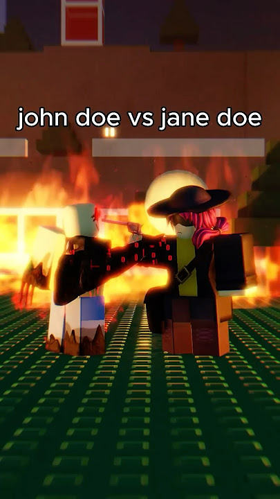 John Doe vs Jane Doe Forsaken Roblox animation #forsaken #roblox #animationmeme #robloxshorts