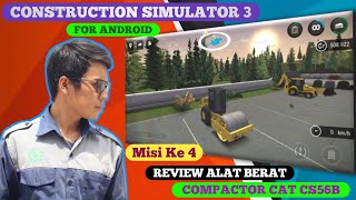 GAME EXCAVATOR TERBAIK ANDROID - REVIEW ALAT BERAT COMPACTOR screenshot 4