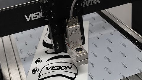 2550 CNC Router Print-To-Cut Magnet Sheet with Vinyl Graphic