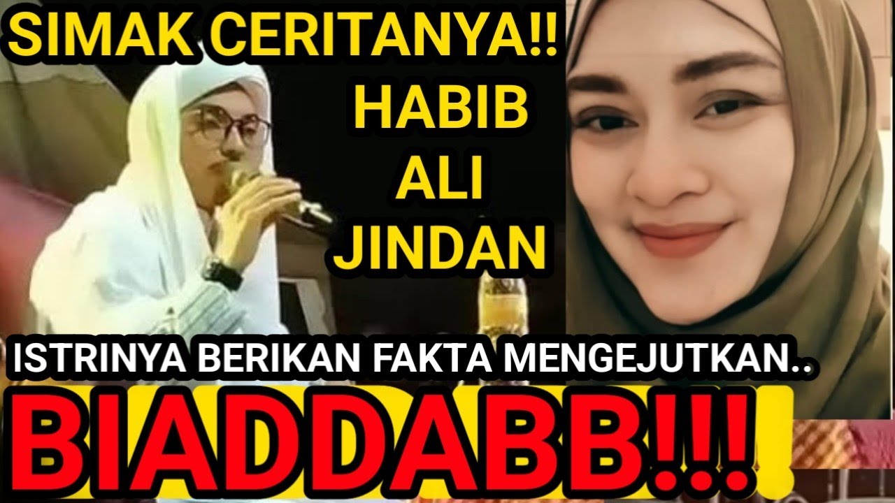 Biadd4b!! Simak ceritanya istri habib ali jindan bersaksi! viral ceramah kemana mana tapi bej4t!