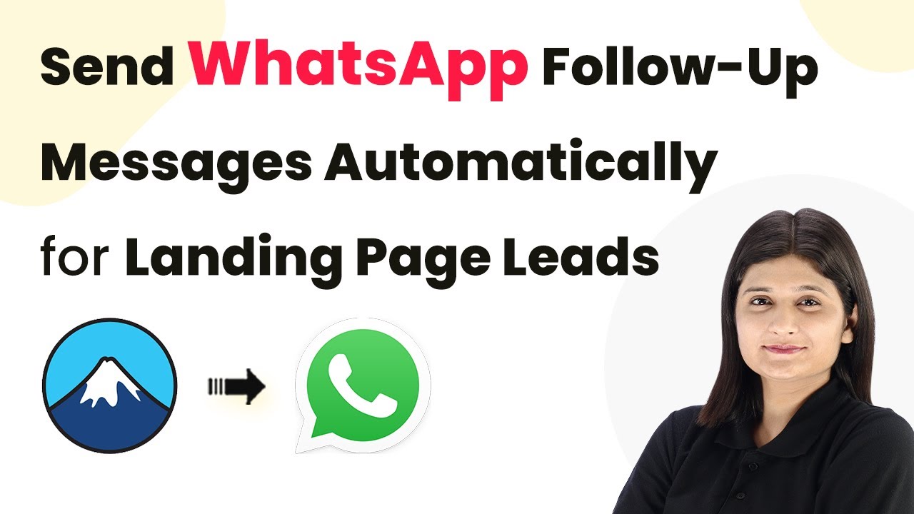 How to Send WhatsApp Follow-Up Messages Automatically for Landing Page Leads